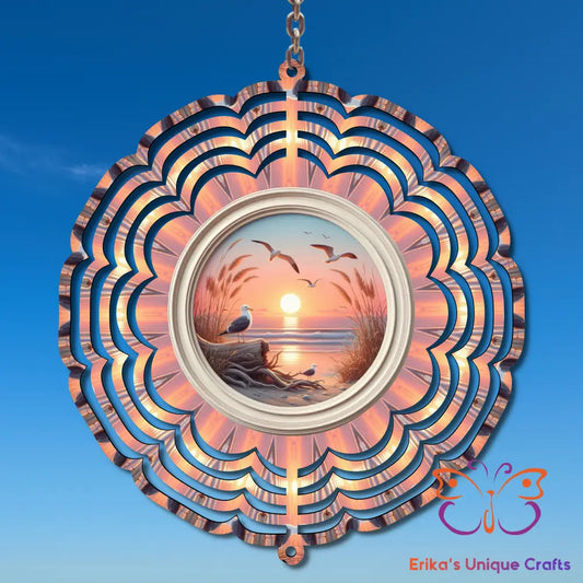 Seagull & Beach Wind Spinner Wind Spinner