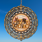 Secret to Happiness Wind Spinner