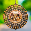 Secret to Happiness Wind Spinner