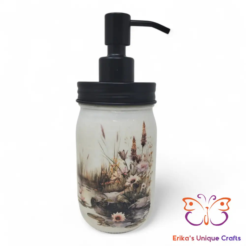 Serene Pond Mason Jar Mason Jar