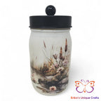 Serene Pond Mason Jar Mason Jar