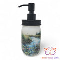 Serene Pond Mason Jar Soap Dispenser Mason Jar