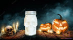 Skull Mason Jar Candles Candles