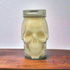 Skull Mason Jar Candles Candles