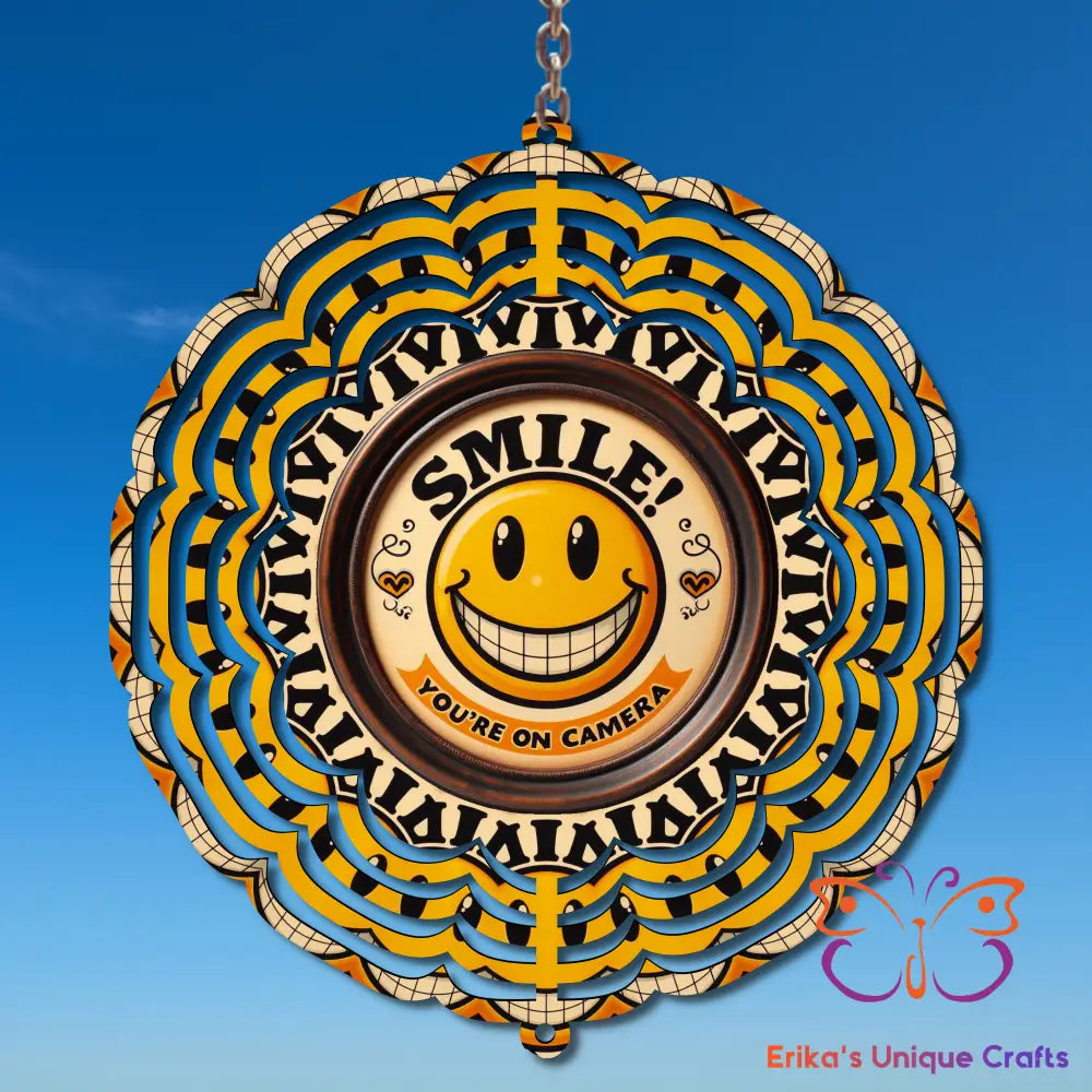 Smile You’re On Camera Wind Spinner Wind Spinner