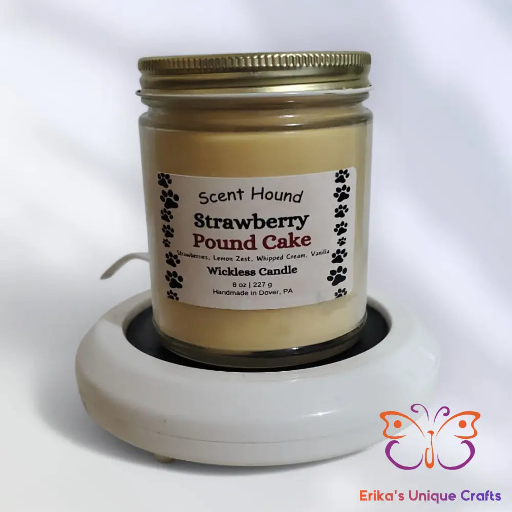 Strawberry Pound Cake Wax Melt Jar Wax Melt Jar