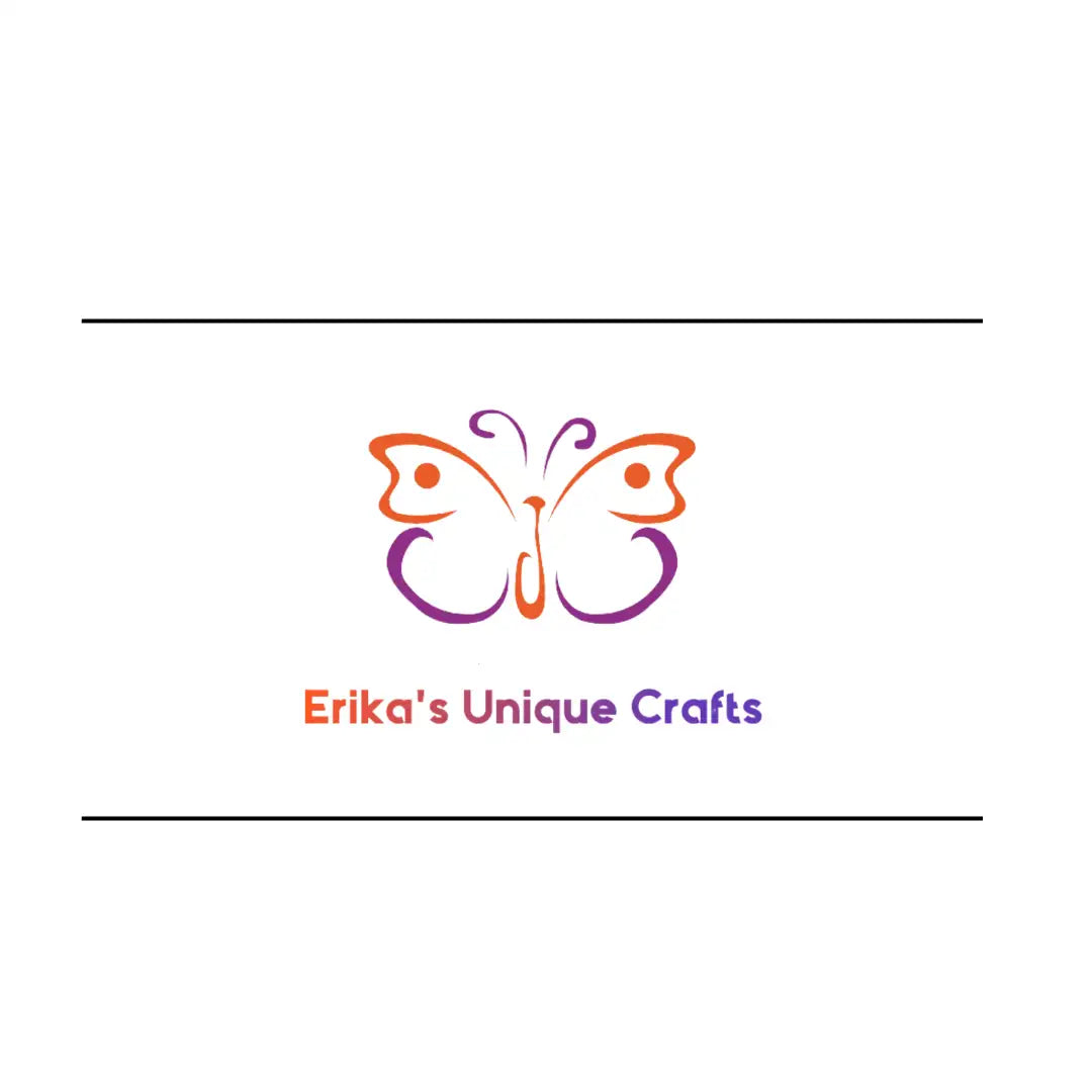 A stylized butterfly logo with orange and purple outlines, featuring a gradient effect on its wings.
