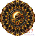 Sunflower and Skull Wind Spinner Wind Spinner