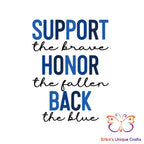 Support The Brave Bullet Thermos Bullet Thermos