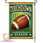 Touchdown Season Garden Flag