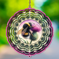 Thistle Bumblebee Wind Spinner