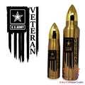United States Army Veteran Bullet Thermos Bullet Thermos