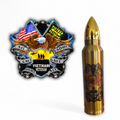 Vietnam Veteran Bullet Thermos Tumbler - Bullet Thermos