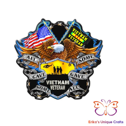 Vietnam Veteran Bullet Thermos Tumbler Bullet Thermos