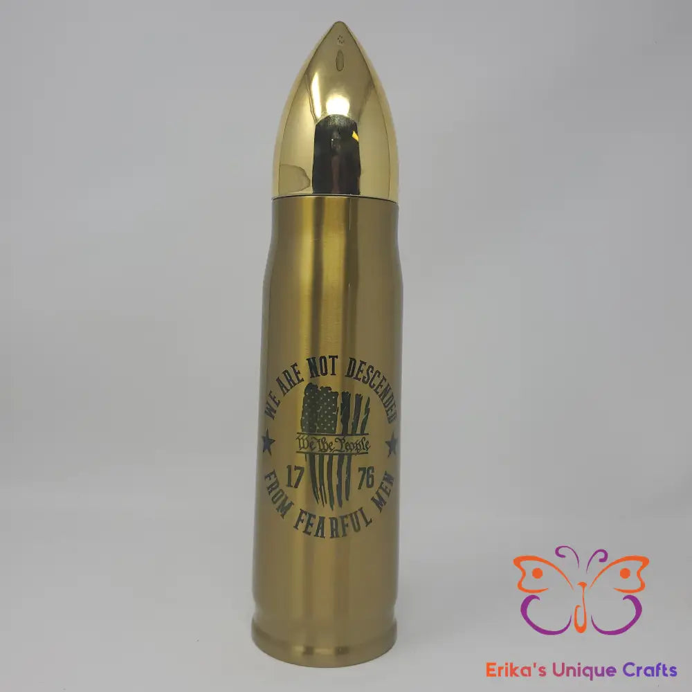 We The People Descended Bullet Thermos - Erikas Crafts