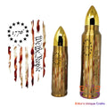We the People Distress Flag Bullet Thermos