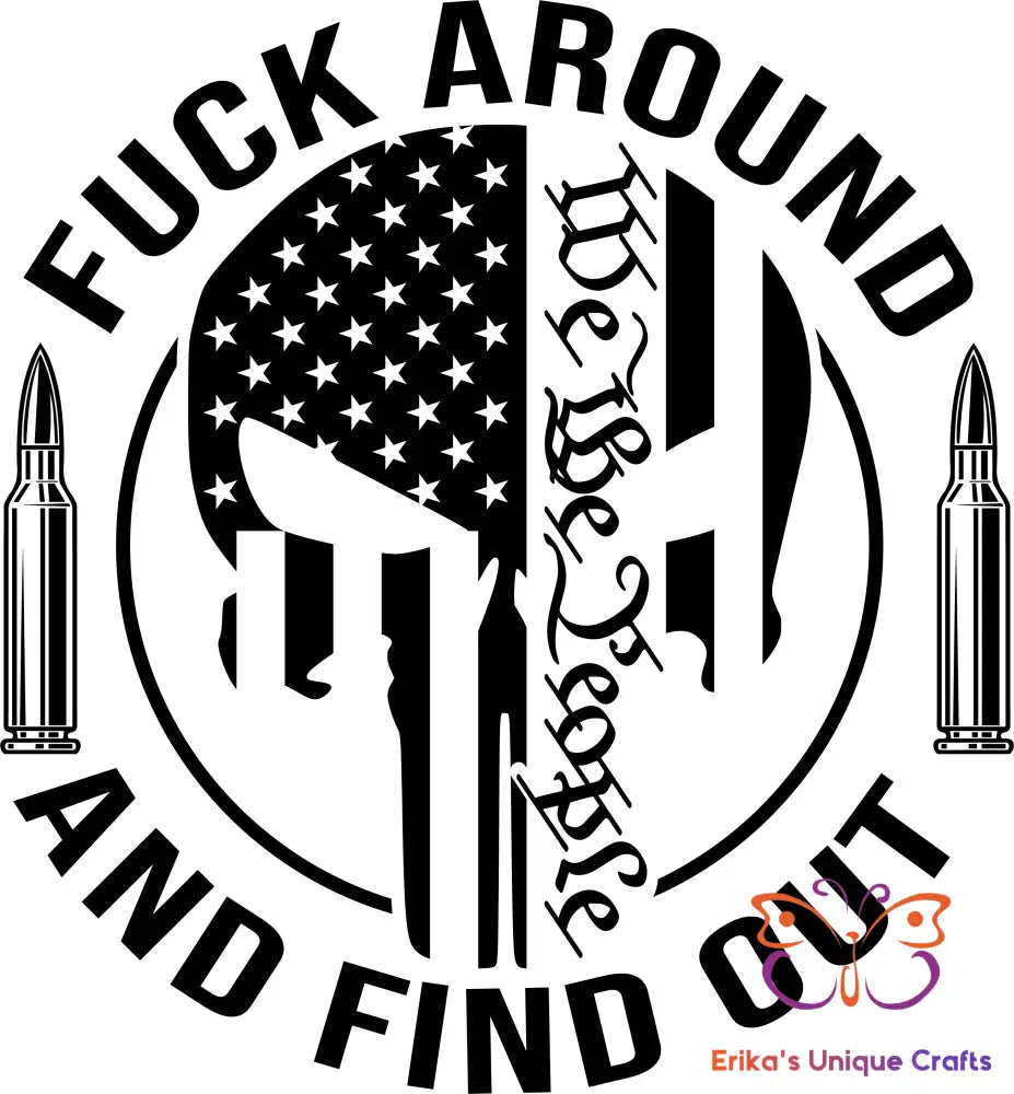 We The People FAFO Bullet Thermos Tumbler Bullet Thermos