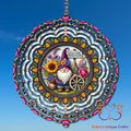 Welcome Friends Gnome Wind Spinner Wind Spinner