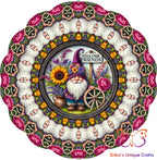 Welcome Friends Gnome Wind Spinner Wind Spinner