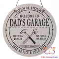 Welcome To Dads Garage