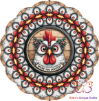 Were You Invited Chicken Wind Spinner Wind Spinner