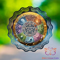 Wheel Of The Year Pentagram Wind Spinner Wind Spinner