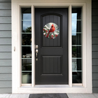 Winter Cardinal Round Hanging Door Sign - Door Sign