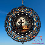 Witch cat Wind Spinner Wind Spinner