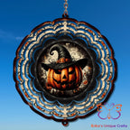 Witch Jack O Lantern Wind Spinner Wind Spinner