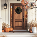 Wicked Witch and Grump Toad Metal Halloween Metal Door Sign