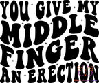 You Give My Middle Finger An Erection Bullet Thermos Bullet Thermos