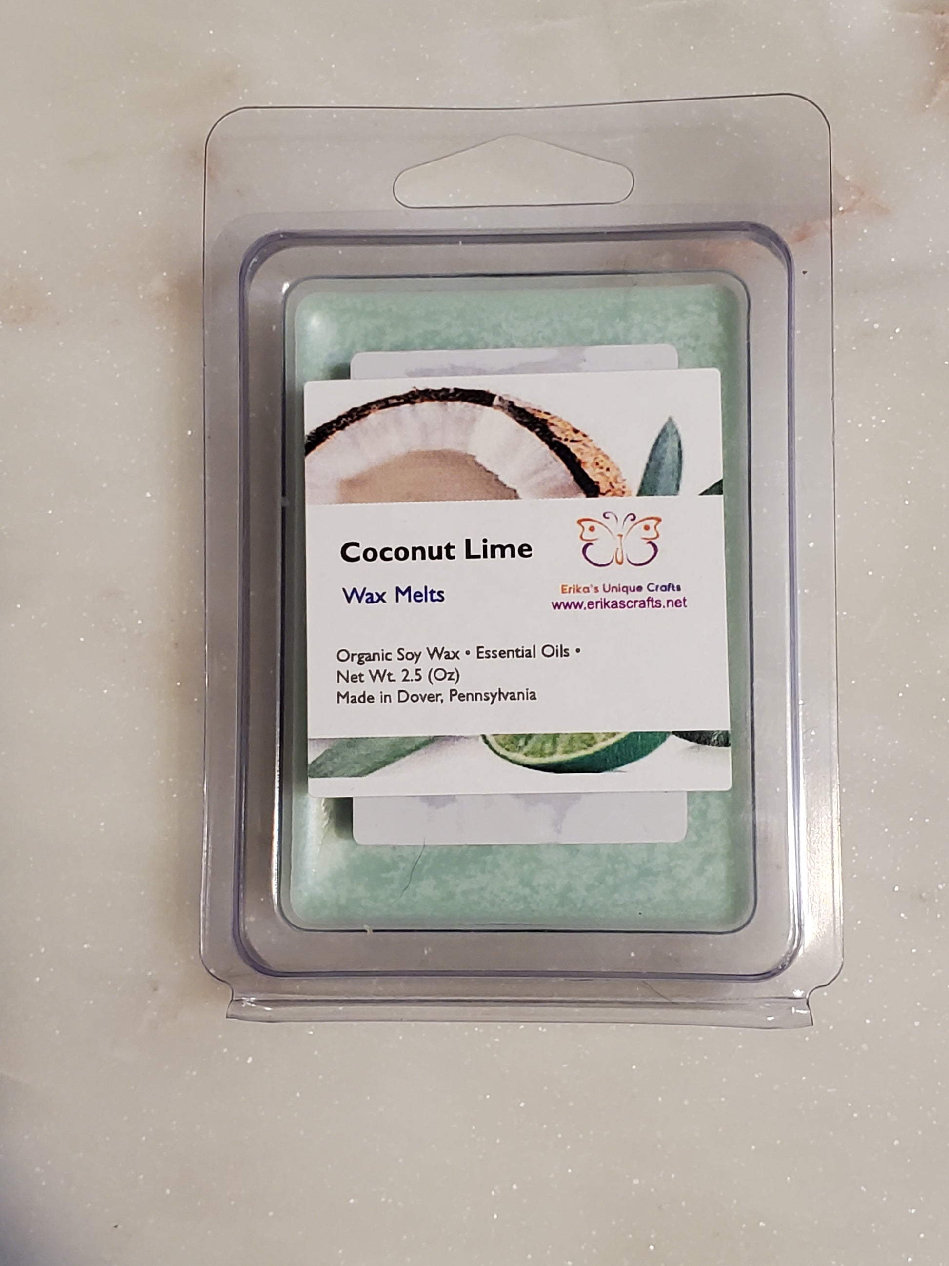 Coconut Lime Wax Melts - Erikas Crafts