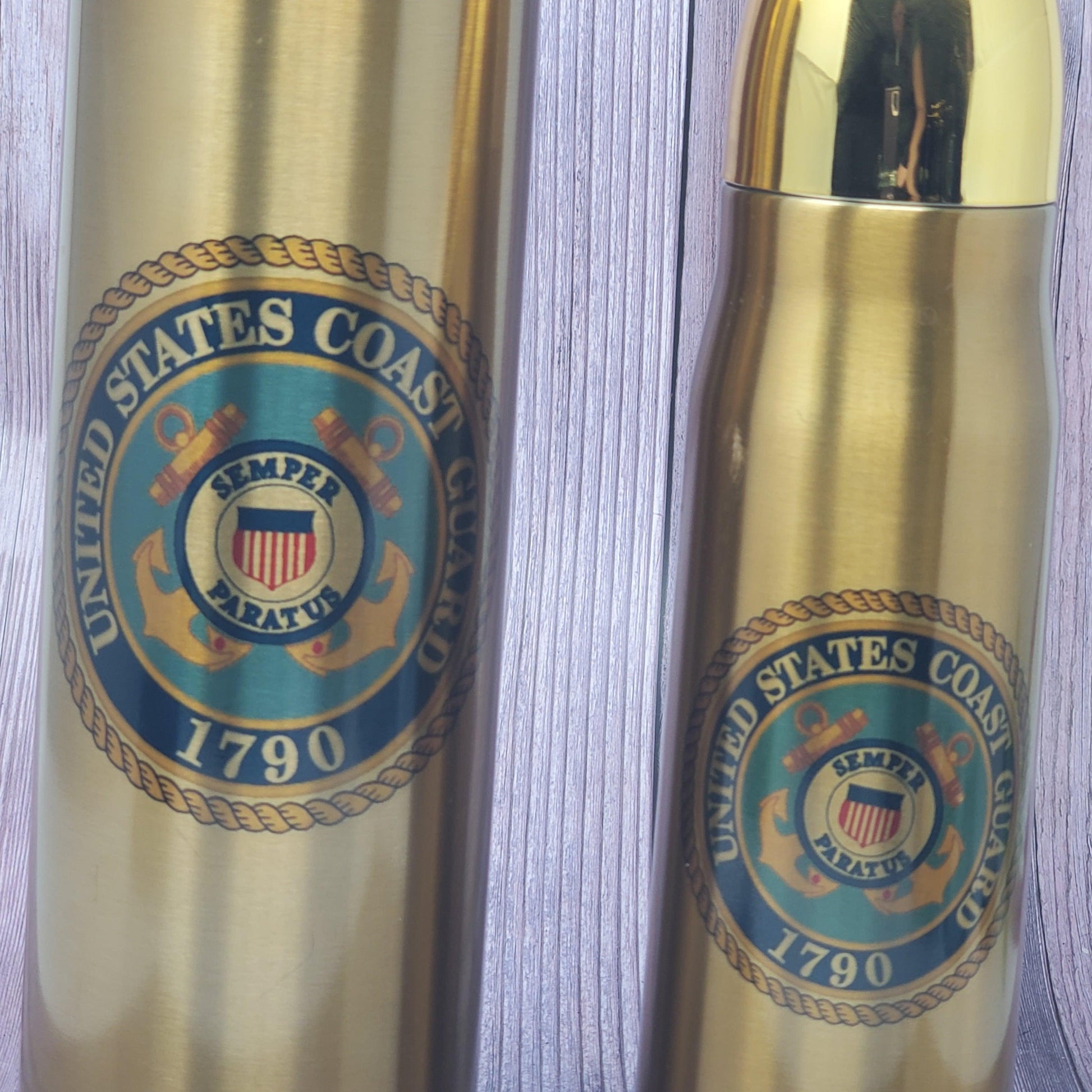 US Coast Guard Bullet Thermos - Erikas Crafts