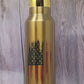 Distressed Flag Bullet Thermos - Erikas Crafts