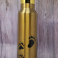 Roaring Bear and Tracks Bullet Thermos - Erikas Crafts