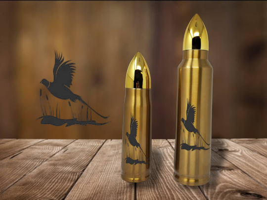 Pheasant Hunting Bullet Thermos