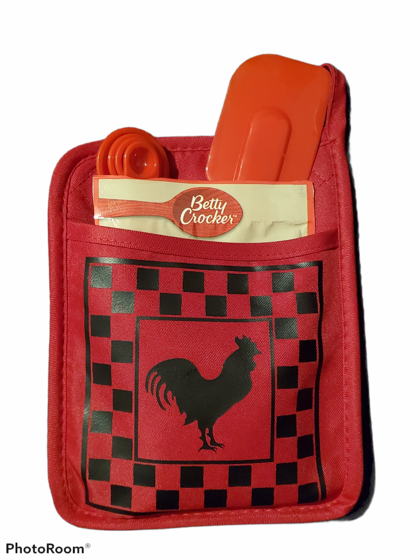 Checkered Board Country Chicken Pot Holder - Erikas Crafts