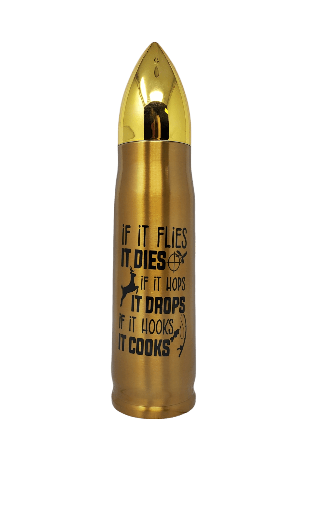 If It Flies It Dies Bullet Thermos - Erikas Crafts