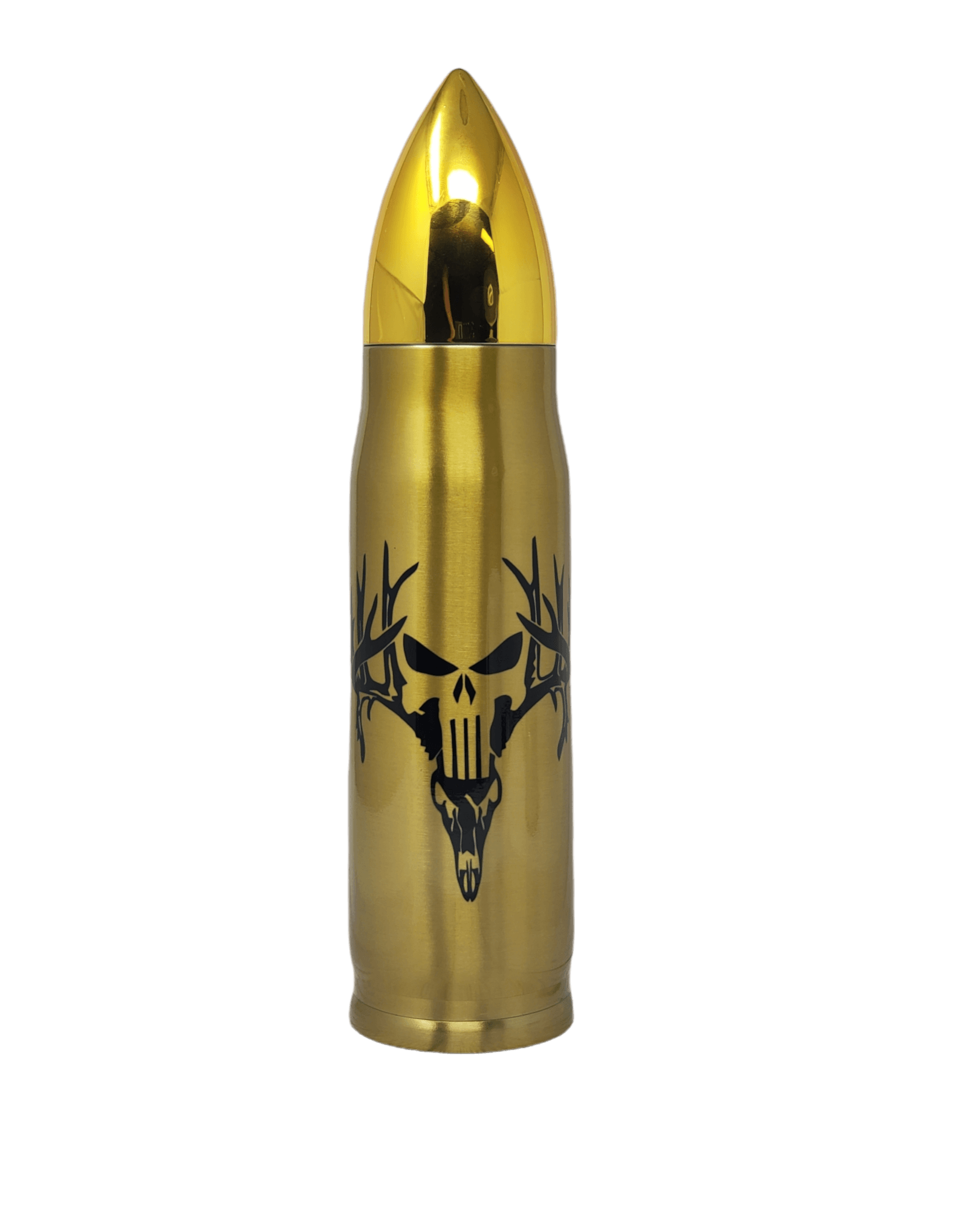 Punisher Buck Skull Bullet Thermos - Erikas Crafts