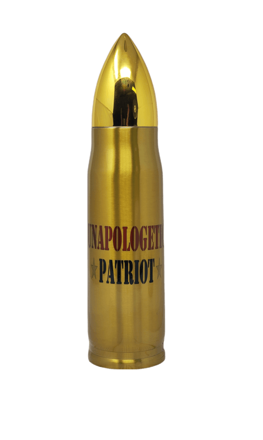 Unapologetic Patriot 17 oz Bullet Thermos - Erikas Crafts