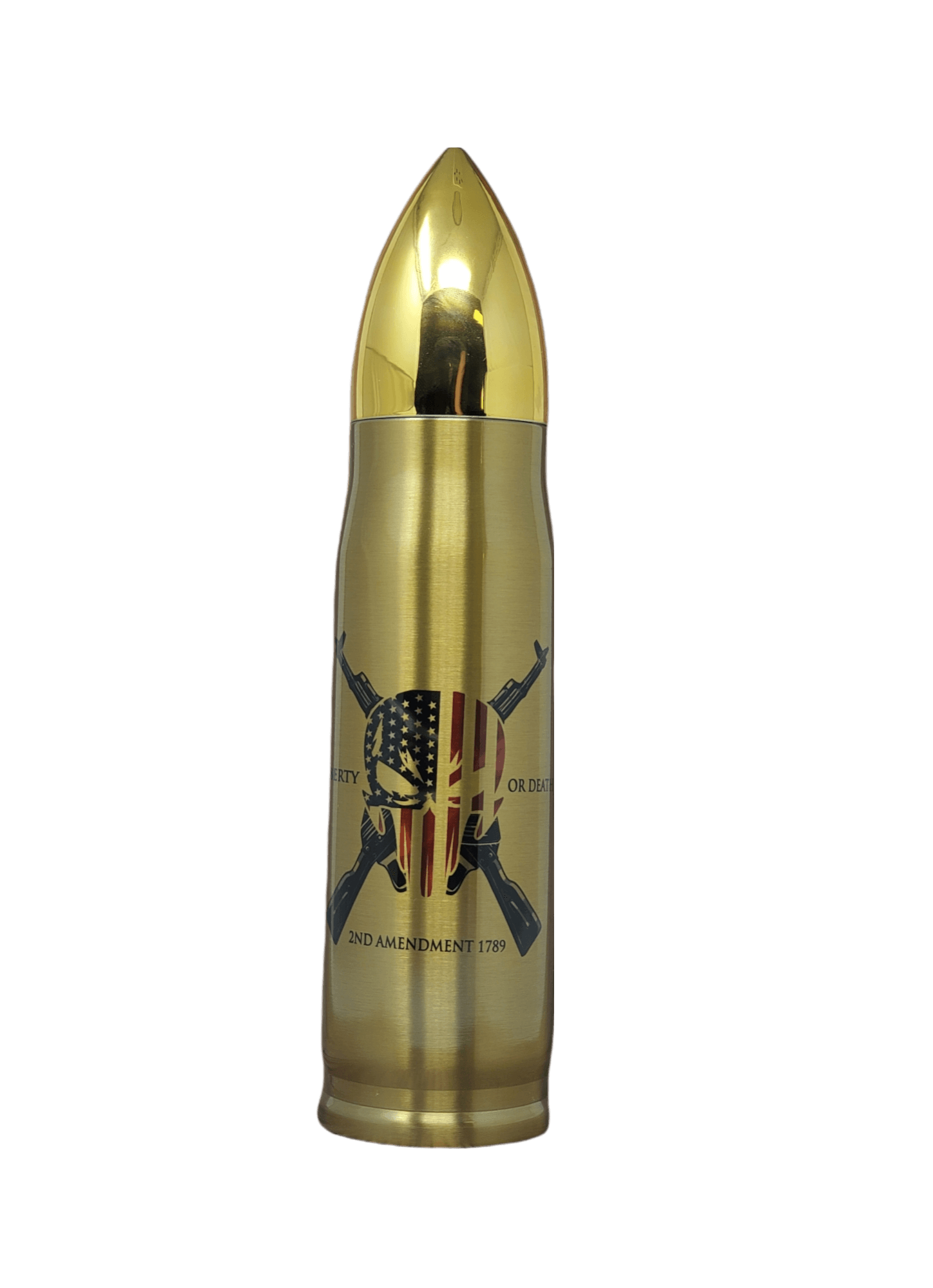 Liberty Or Death Bullet Tumbler - Erikas Crafts