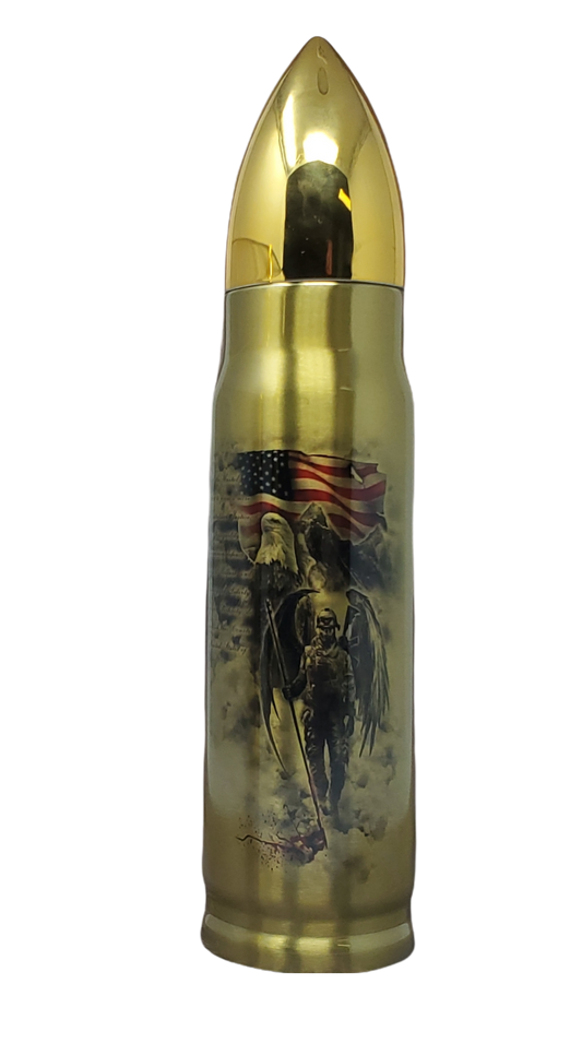 Death Angel Bullet Thermos - Erikas Crafts