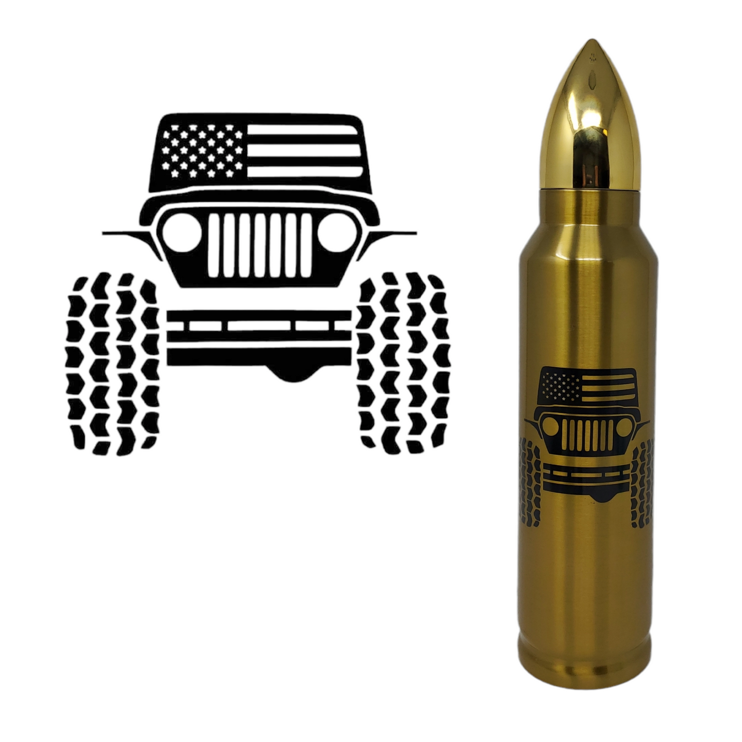 4x4 Bullet Thermos