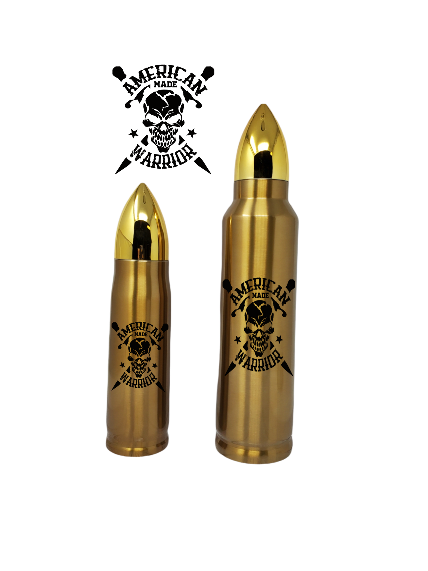 American Warrior Bullet Thermos - Erikas Crafts