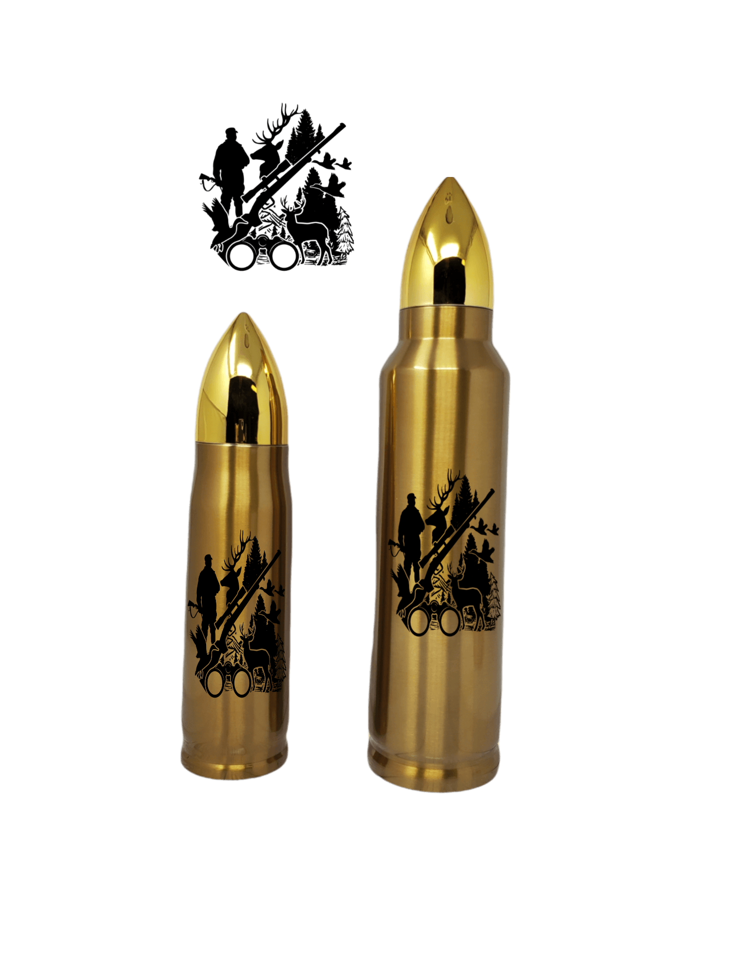 Hunter Bullet Thermos - Erikas Crafts